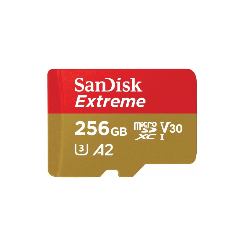 Карта памяти Sandisk Extreme 256 ГБ, 160 МБ/с, Class 10, SDSQXA1-256G-GN6MA Карта памяти Sandisk Extreme 256 ГБ